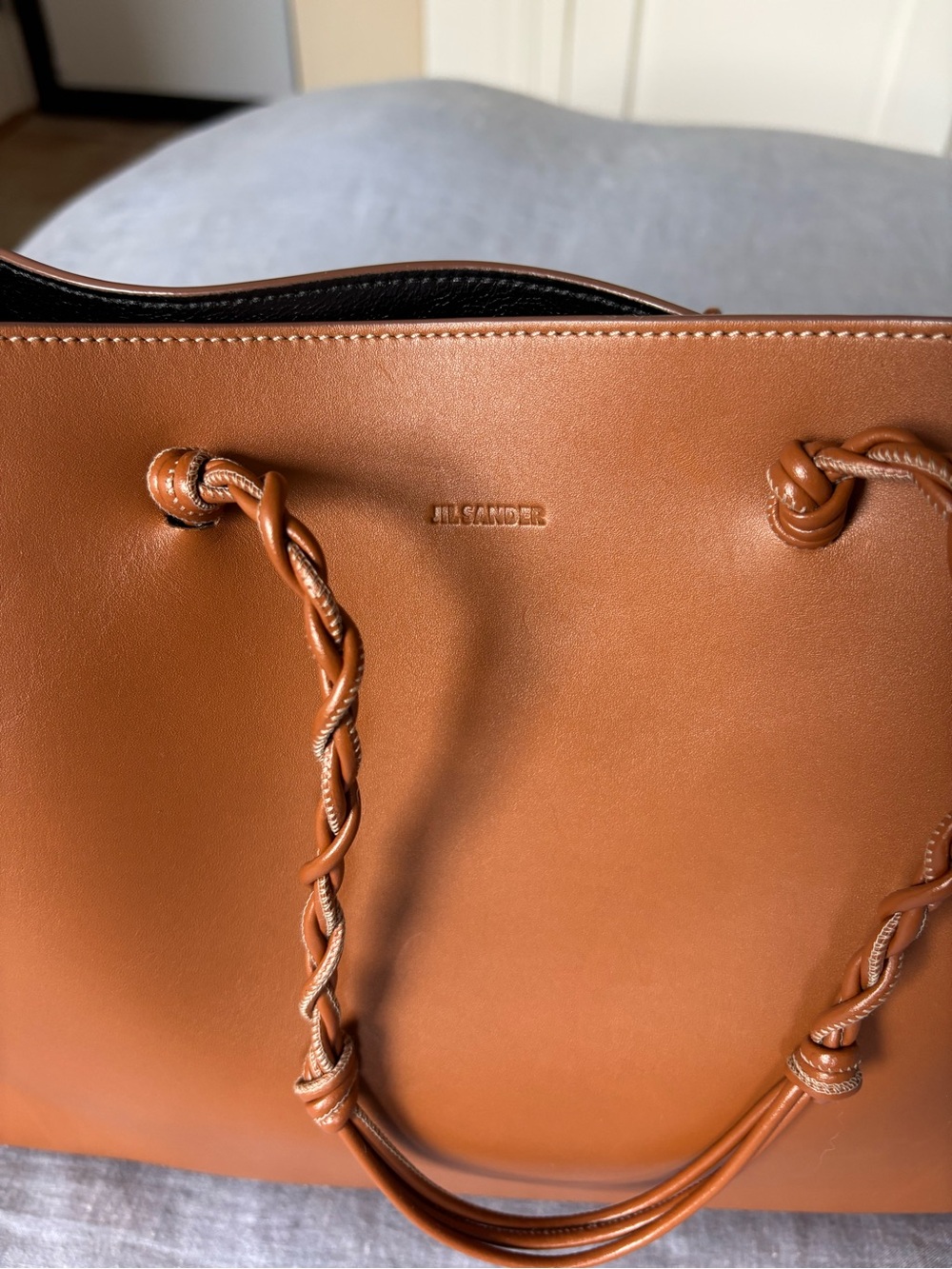 Jil Sander Leather Tote Bag